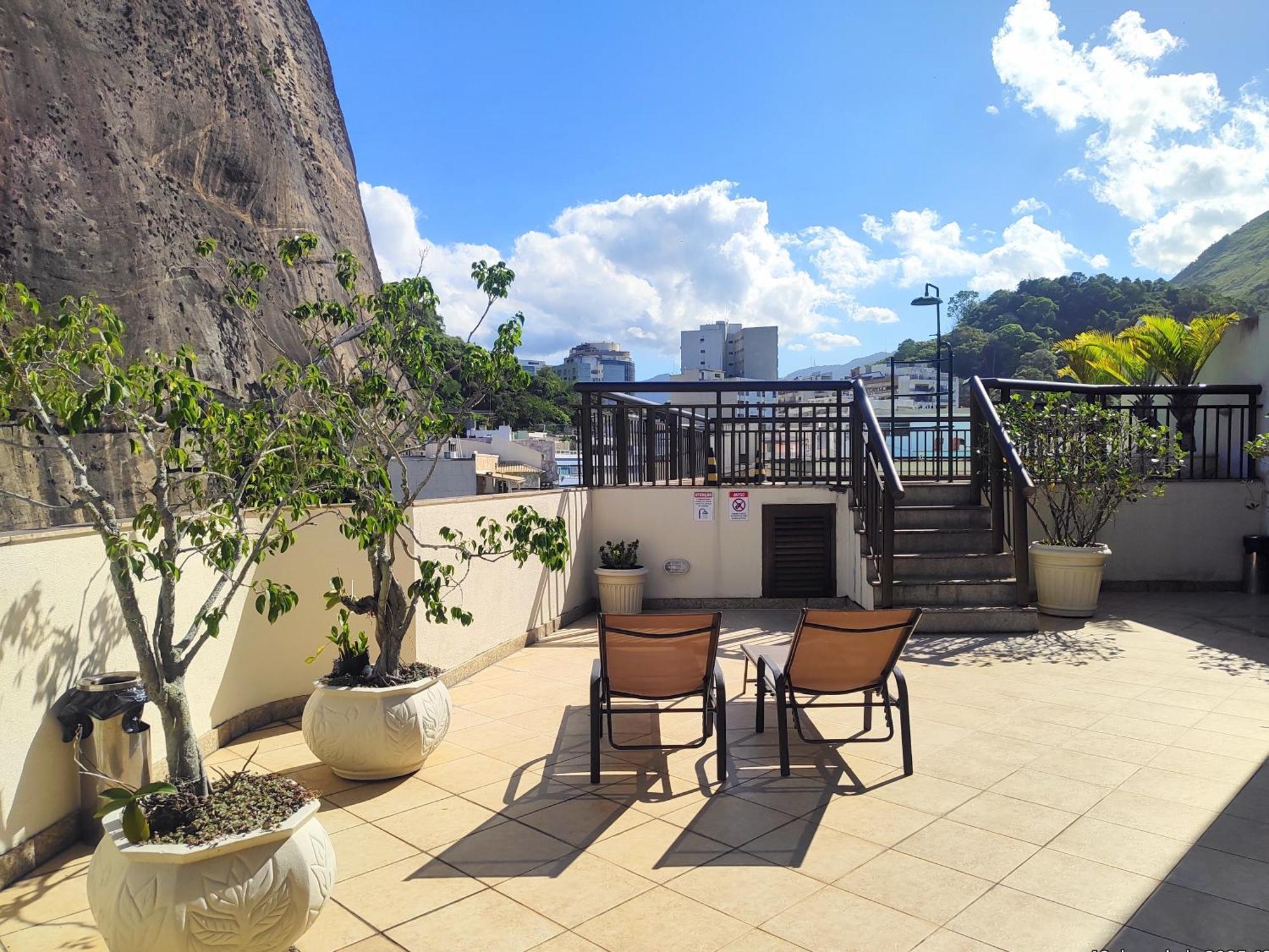 Flat Em Copacabana Com Piscina, Garagem Inclusa E Portaria 24h A 4 Min Da Apartamento Río de Janeiro